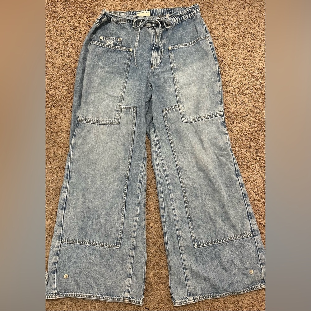 We The Free Light Blue Flare Jeans